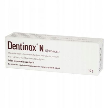Dentinox N żel 10g DELFARMA