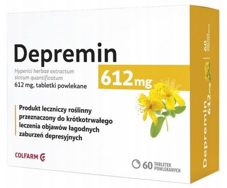 Depremin 612 mg,  60 tabletek