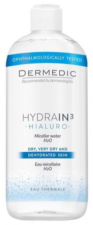 DERMEDIC HYDRAIN 3 hialuro płyn micelarny 500 ml