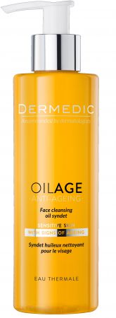 Dermedic Oilage Anti-Ageing olejowy syndet do mycia twarzy - 200 ml