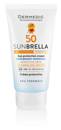 DERMEDIC Sunbrella SPF 50 Krem ochronny dzieci, niemowlęta 50ml