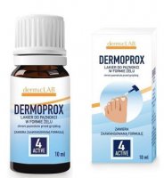 Dermoprox, lakier do paznokci w żelu, 10 ml