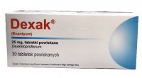 Dexak 25 mg, 30 tabletek Delfarma