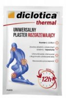 Diclotica Thermal, uniwersalny plaster rozgrzewający 12x18 cm, 1 sztuka