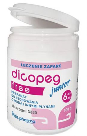 Dicopeg Junior Free proszek do sporządzania zawiesiny 100g