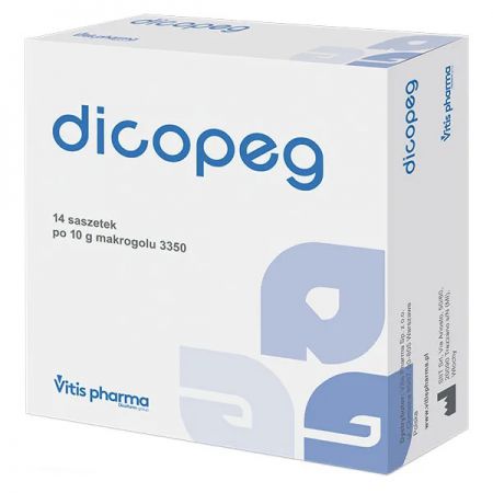 Dicopeg makrogol 3350 zaparcia x 14 saszetek