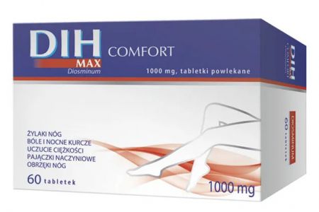 DIH Max comfort, 1000 mg, 60 tabletek