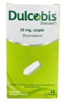 Dulcobis (Dulcolax), 10 mg, 12 czopków, (Import InPharm)