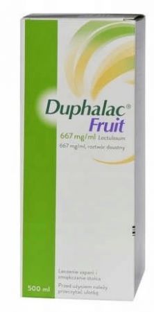 Duphalac Fruit 667 mg/ml, roztwór doustny, 500ml