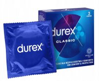 Durex, Classic prezerwatywy, 3 sztuki