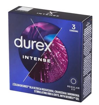 Durex, Intense prezerwatywy, 3 sztuki