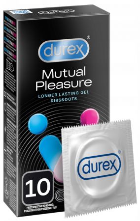 Durex, Mutual Pleasure, prezerwatywy 10 sztuk