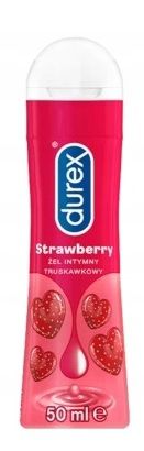 Durex, Strawberry żel intymny, słodka truskawka, 50 ml