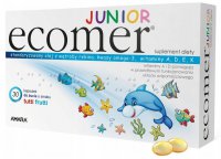 Ecomer Junior, 30 kapsułek do żucia tutti frutti