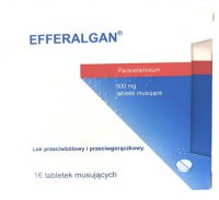 Efferalgan 500 mg, 16 tabletek musujących (Import-Delfarma)