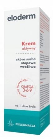 Eloderm Krem aktywny od 1. dnia życia, 75ml