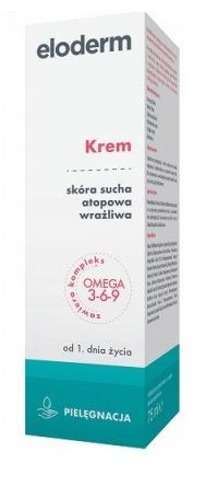 Eloderm, Krem, Skóra Sucha, Atopowa, Wrażliwa, 75 ml