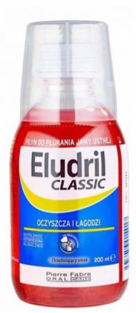 Eludril Classic, Płyn do płukania jamy ustnej, 200 ml