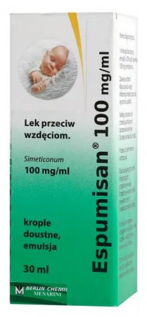 Espumisan 100 mg/ml, krople doustne, emulsja, 30 ml