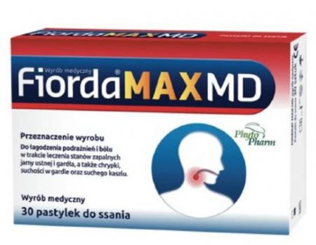 Fiorda Max Md, 30 pastylek do ssania