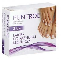 Funtrol lak.dopazn.lecz. 0,05g/ml 2,5ml