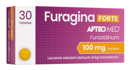 Furagina Forte Apteo 100 mg x 30 tabletek