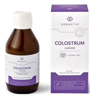 Genactiv Colostrum Junior, zawiesina doustna, 150ml