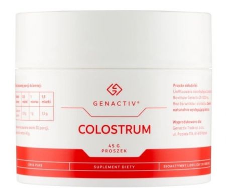 Genactiv Colostrum, proszek, 45g