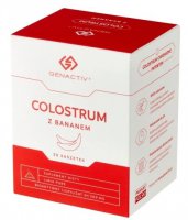 Genactiv Colostrum z bananem, 30 saszetek