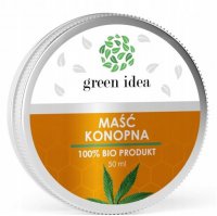 Green Idea, Maść Konopna 100% Bio, 50 ml