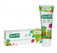 GUM Kids 3+ Pasta do zębów truskawkowa 50ml