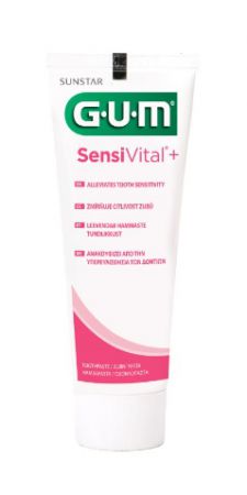 GUM SensiVital Pasta łagodząca do zębów nadwrażliwych 75ml