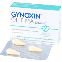 Gynoxin Optima 200mg, 3 kapsułki dopochwowe, Inpharm