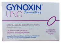 Gynoxin Uno 600 mg, 1 kapsułka dopochwowa INPHARM