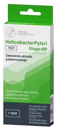 Helicobacter Pylori Test z krwi 1szt. diagnosis