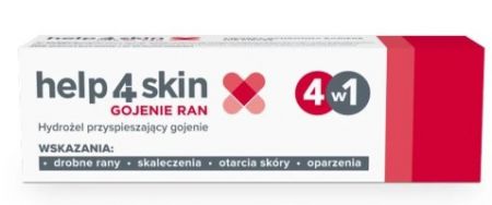 Help4Skin 4w1, Gojenie ran, 50g