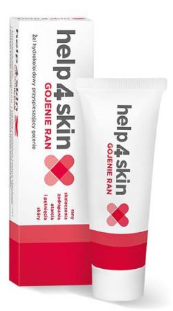 Help4skin, gojenie ran, żel hydrokoloidowy, 20 g