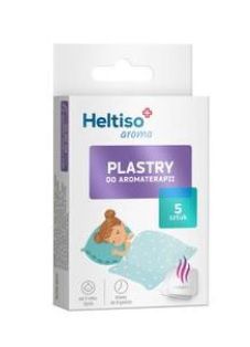 Heltiso aroma plastry do aromaterapii od 3 roku życia 5 sztuk