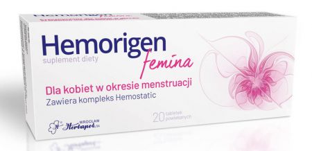 Hemorigen Femina x 20 tabletek