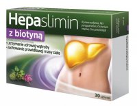 Hepaslimin z biotyną,  30 tabletek