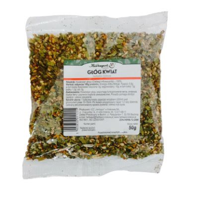 Herbapol Kraków herbatka ziołowa Głóg Kwiat 50 g