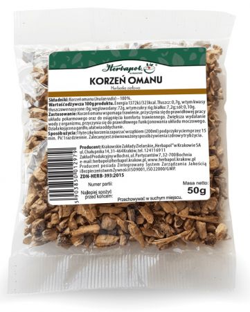 Herbapol Kraków herbatka ziołowa Korzeń Omanu 50g