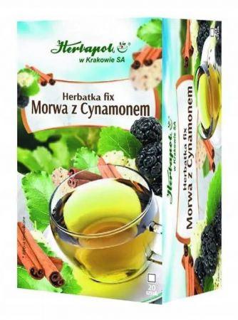Herbatka fix Morwa z Cynamonem, Herbapol 20 saszetek