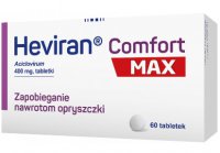 Heviran, Comfort Max, opryszczka 400mg x 60 tabletek