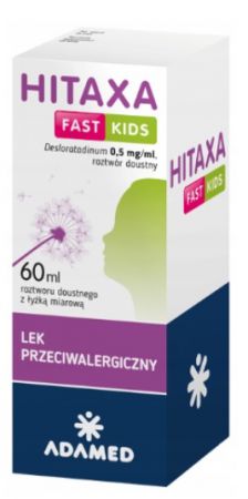 Hitaxa Fast Kids , 05/mg/ml, roztwór doustny, 60ml