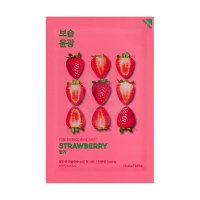 Holika Holika, Pure Essence Mask Sheet Strawberry, maska do twarzy na płachcie, 1 sztuka