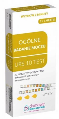 Hydrex, test, Ogólne badanie moczu, URS 10, 2 sztuki