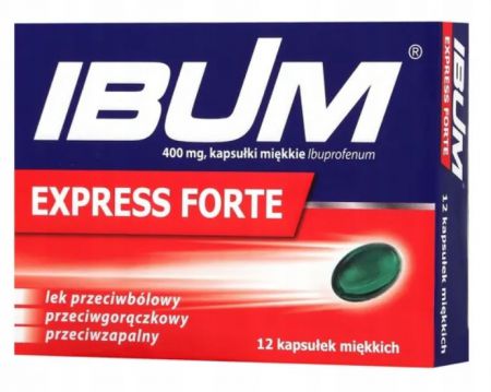 Ibum Express, 400 mg, 12 kapsułek
