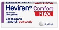 Heviran, Comfort MAX, opryszczka 400mg x 30 tabletek