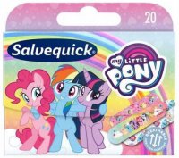 Salvequick My Little Pony, zestaw plastrów dla dzieci, 20 sztuk